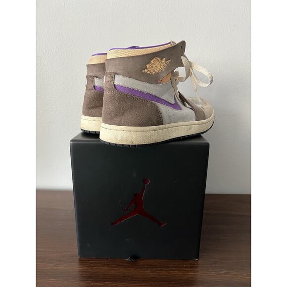 Nike Air Jordan 1 Zm Air Mens Palomino Berry Fashion Sneakers - 8 US main image 6